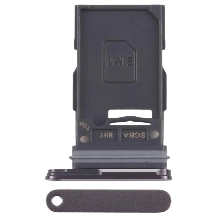 Originele SIM-kaartlade voor Samsung Galaxy S24 FE SM-S721B (zwart)