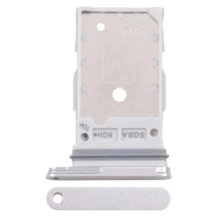Originele dubbele SIM-kaartlade voor Samsung Galaxy S24 FE SM-S721B (grijs)