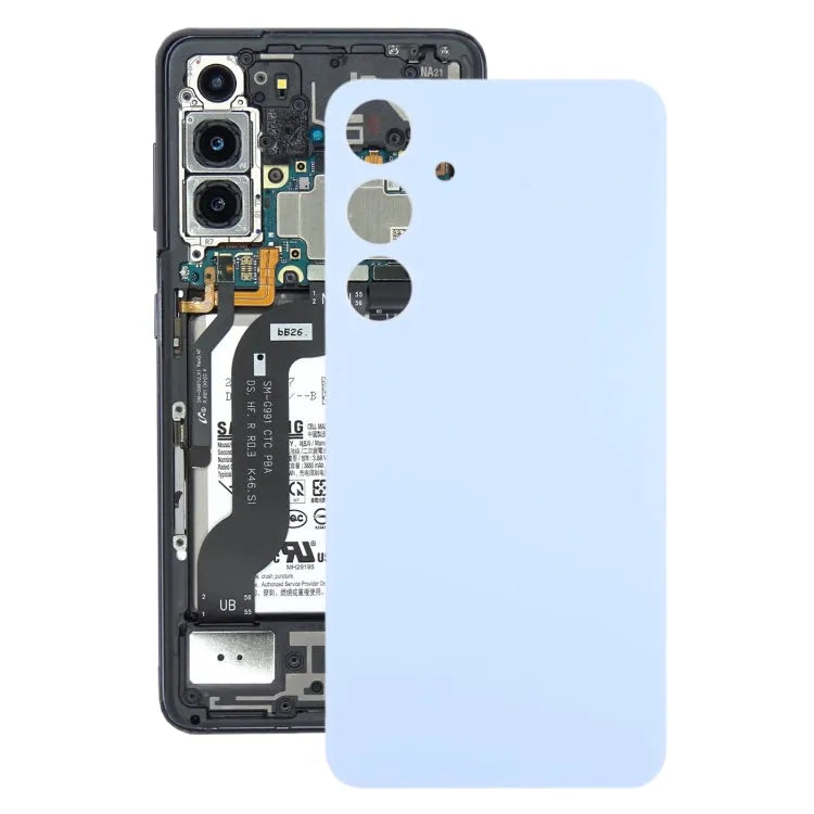 OEM batterij-achterklep met cameralensframe voor Samsung Galaxy S24+ SM-S926B (blauw)
