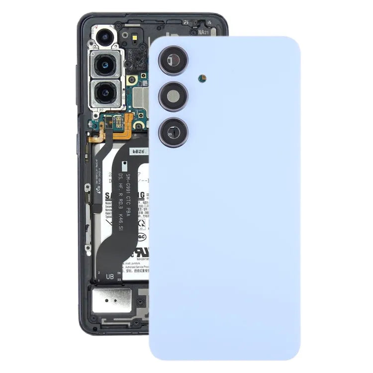 OEM batterij-achterklep met cameralensframe voor Samsung Galaxy S24+ SM-S926B (blauw)