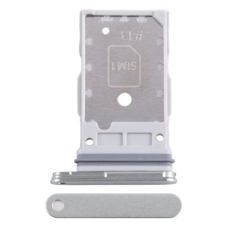 SIM-lade met SIM-uitwerp-pin voor Samsung Galaxy S24 / S24+ 5G (groen)