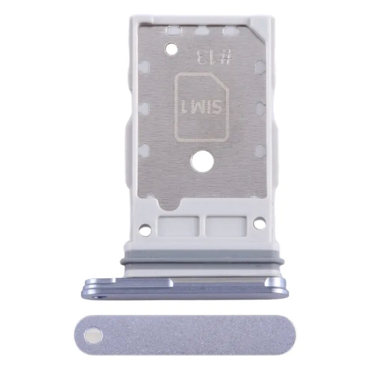 SIM-lade met SIM-uitwerp-pin voor Samsung Galaxy S24 / S24+ 5G (paars)