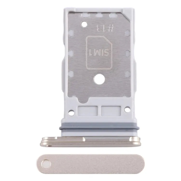 SIM-lade met SIM-uitwerp-pin voor Samsung Galaxy S24 / S24+ 5G (goud)
