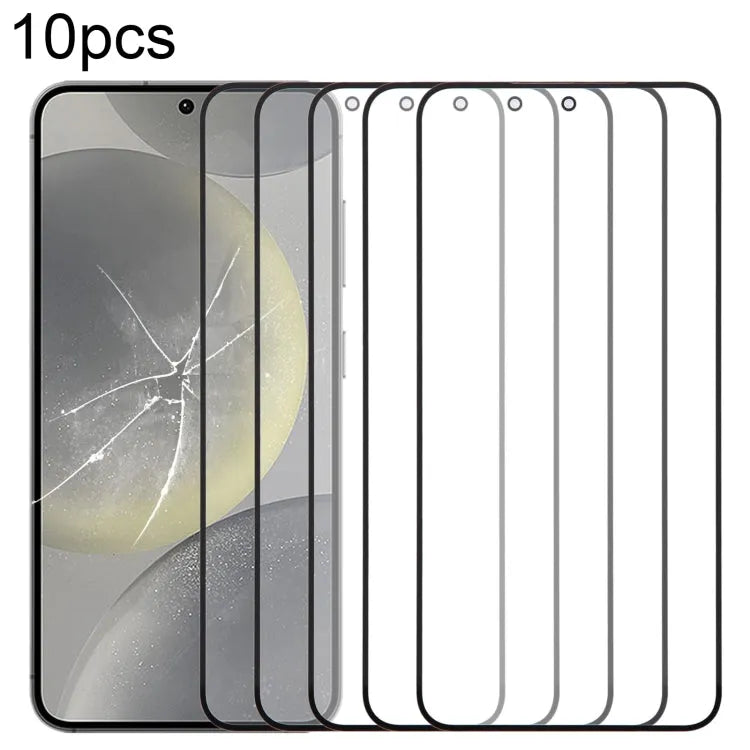 Voorscherm buitenste glaslens met OCA-lijm voor Samsung Galaxy S24 SM-S921B (10 stuks)