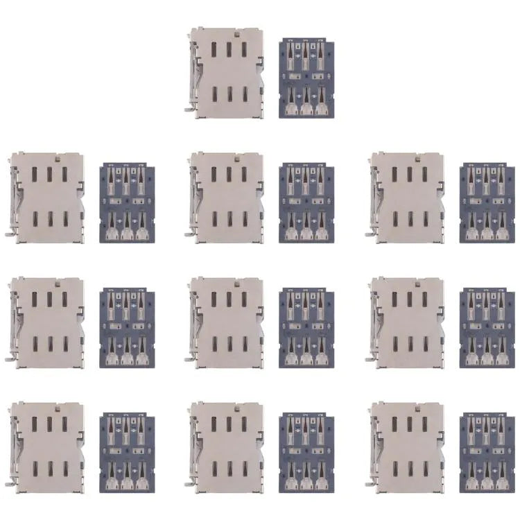 Originele SIM-kaartlezer voor Samsung Galaxy S24 SM-S921 (10 stuks)