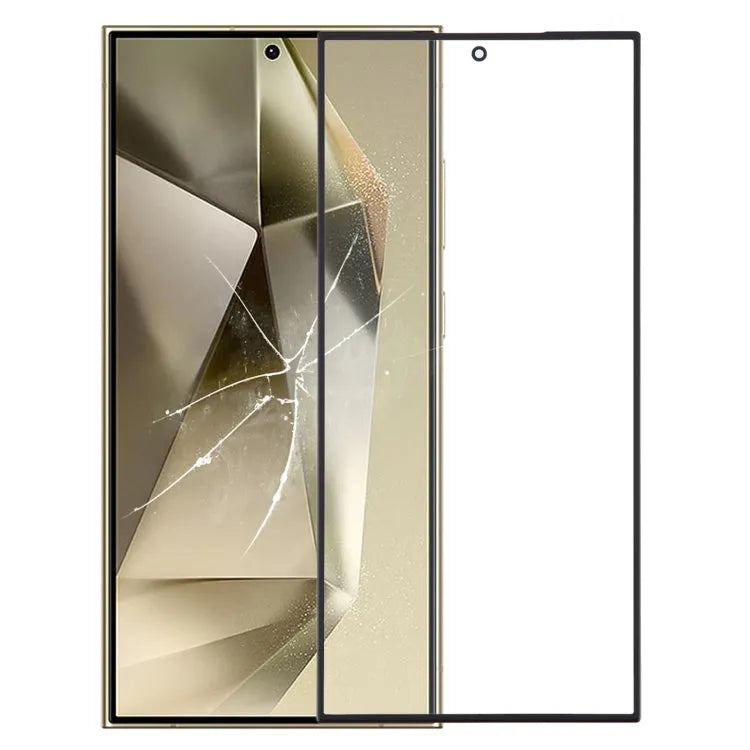 Frontscherm buitenste glazen lens met OCA-lijm voor Samsung Galaxy S24 Ultra SM-S928B