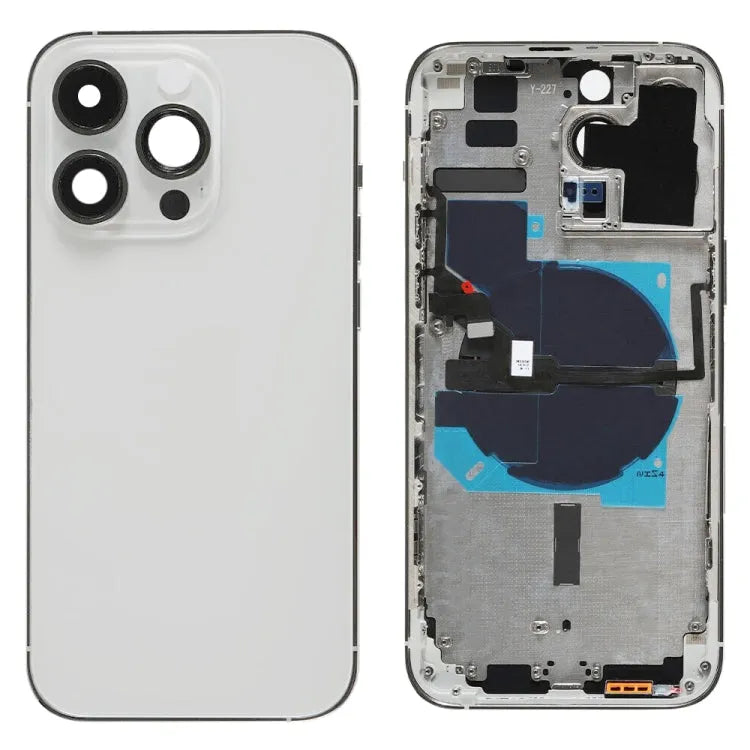 Batterij-achterkant + Qi-module (CE EU-versie, zilver) voor iPhone 14 Pro Max