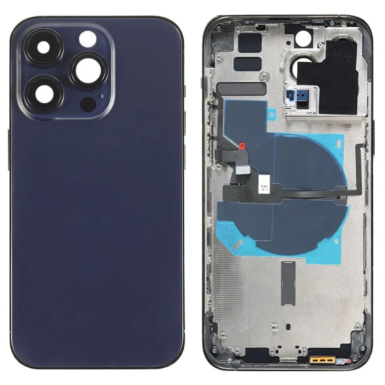 Batterij-achterkant + Qi-module (CE EU-versie, paars) voor iPhone 14 Pro Max
