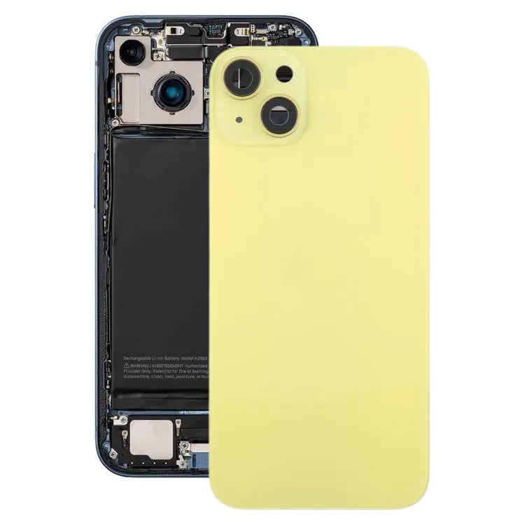 Batterij-achterkant met middenframe (geel) voor iPhone 14 Plus (China-versie)