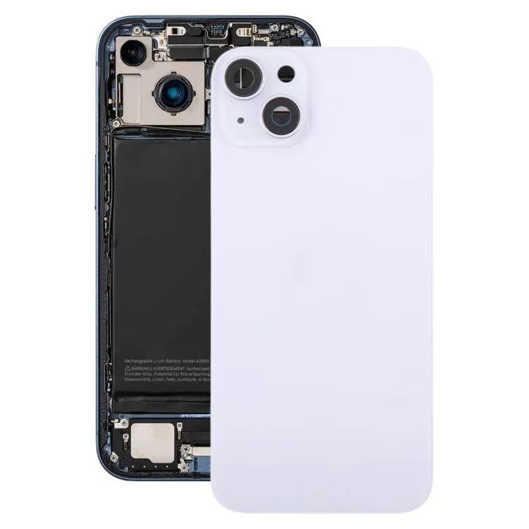 Batterij-achterkant met middenframe (China-versie, paars) voor iPhone 14 Plus