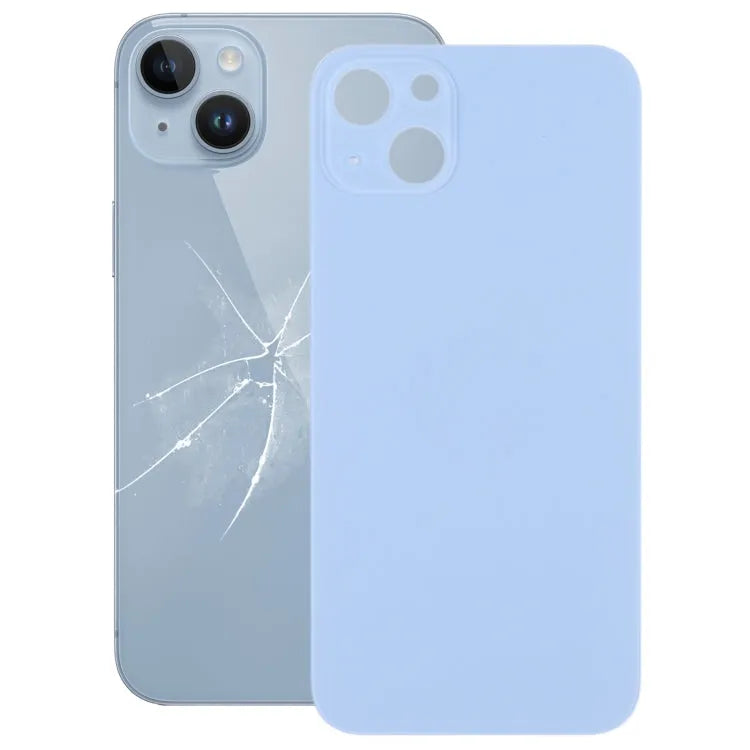Glazen achterkant met grote cameraopening voor iPhone 14 Plus (variant C)