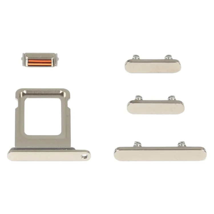 SIM-kaartlade met zijtoetsen voor iPhone 14 Pro Max (goud)