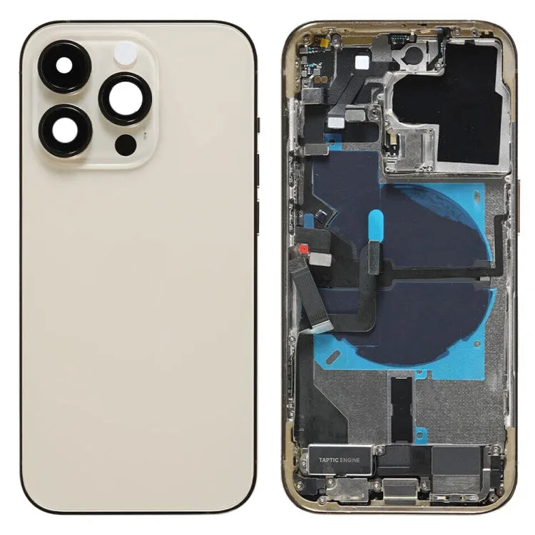 Batterij-achterklep voor iPhone 14 Pro (goud)