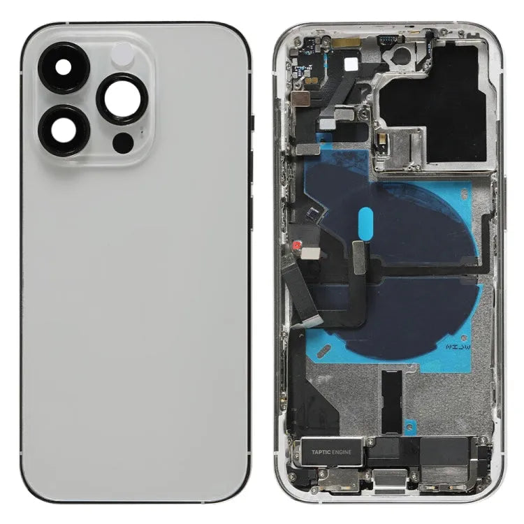 Batterij-achterkant CE EU-versie zilver voor iPhone 14 Pro