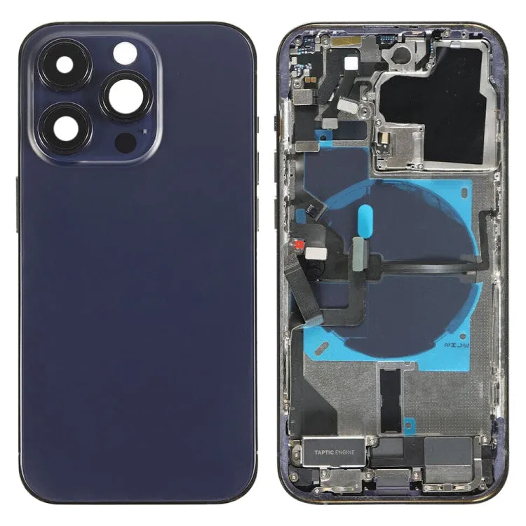 Batterij-achterkant Amerikaanse versie paars voor iPhone 14 Pro