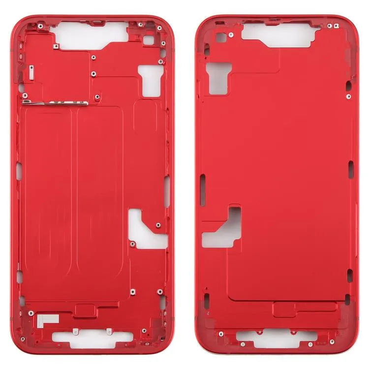 Middenframe bezelplaat voor iPhone 14 (rood)