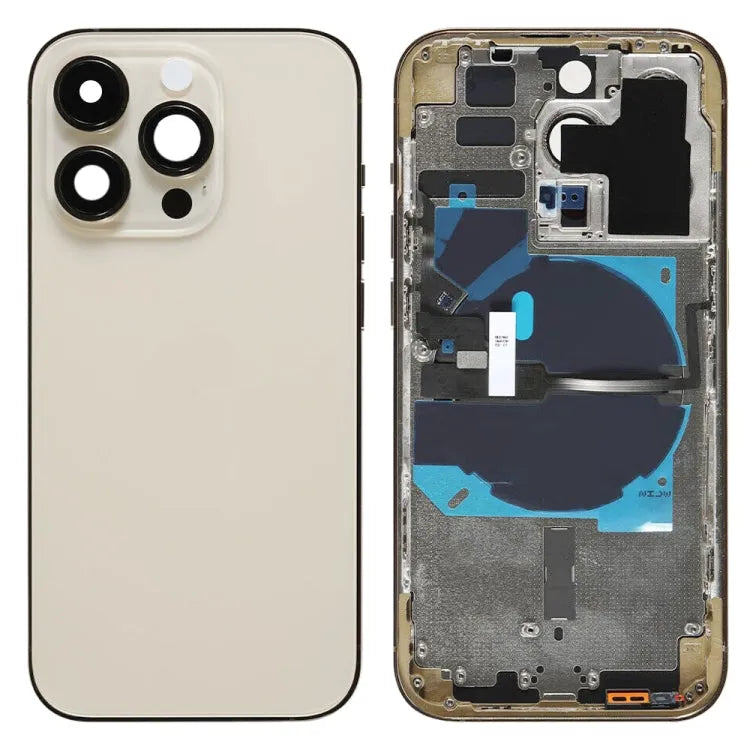 Achterkant compleet voor iPhone 14 Pro (Amerikaanse versie, goud)