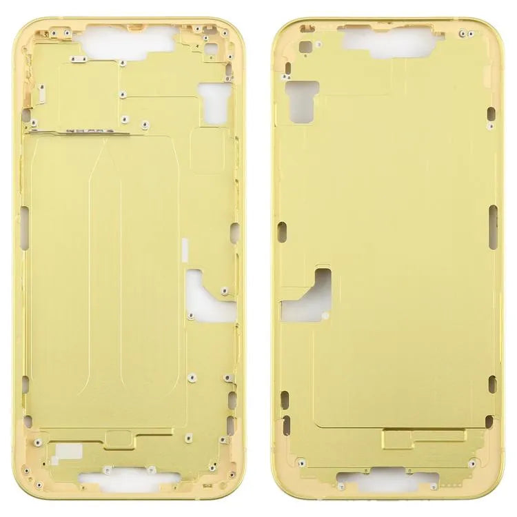 Middenframe bezelplaat voor iPhone 14 Plus (geel)