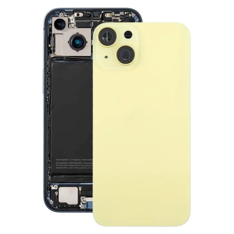 Batterij-achterkant met middenframe EU-versie voor iPhone 14 (geel)