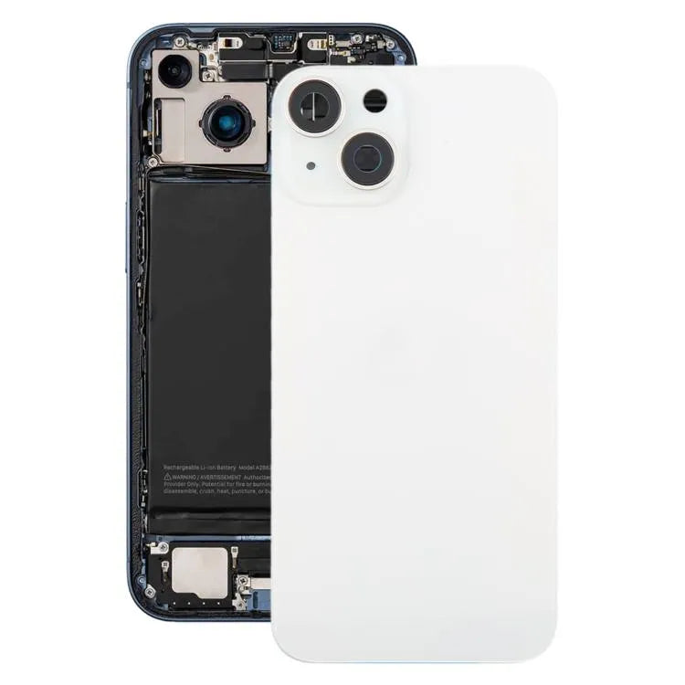 Batterij-achterkant met middenframe EU-versie voor iPhone 14 (wit)