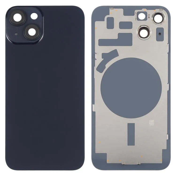 Achterbehuizing met cameralens voor iPhone 14 Plus (zwart)