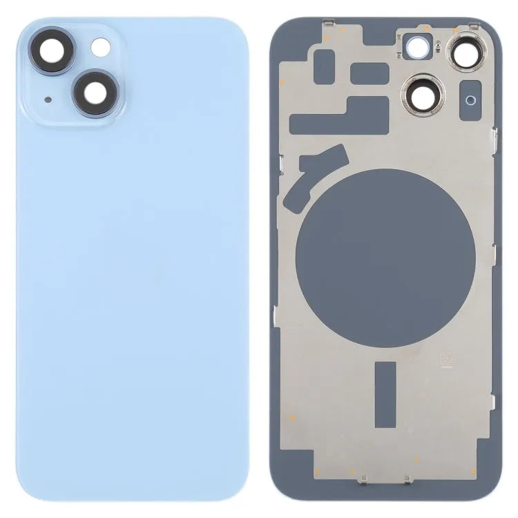Achterbehuizing met cameralens voor iPhone 14 (wit)