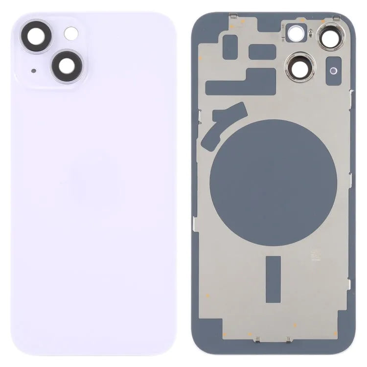 Achterbehuizing met cameralens voor iPhone 14 (paars)