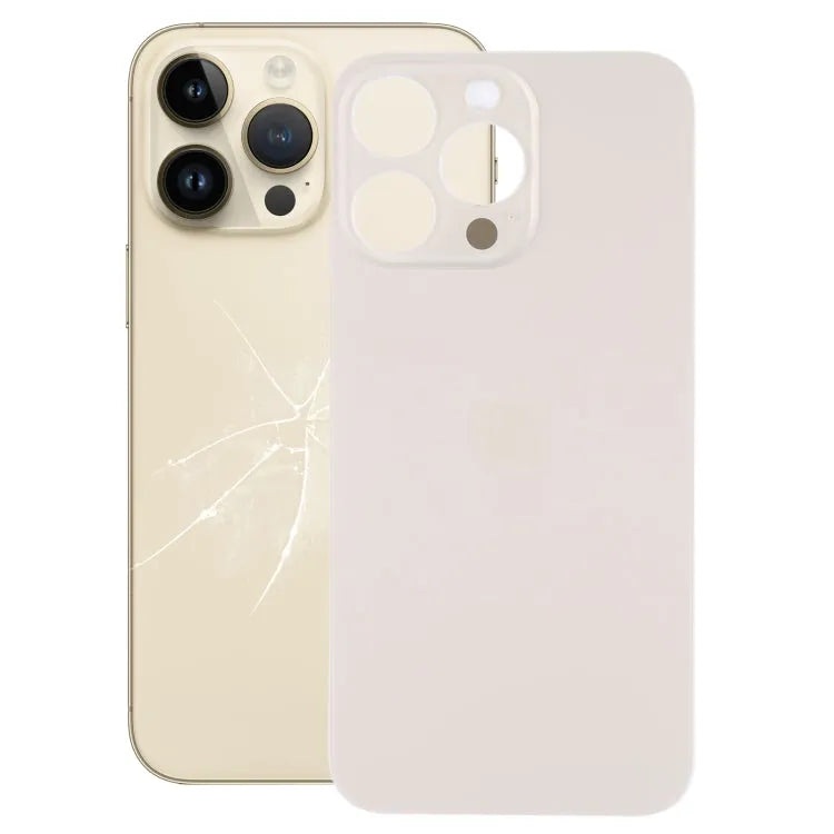 Glazen batterijklep met cameragat voor iPhone 14 Pro