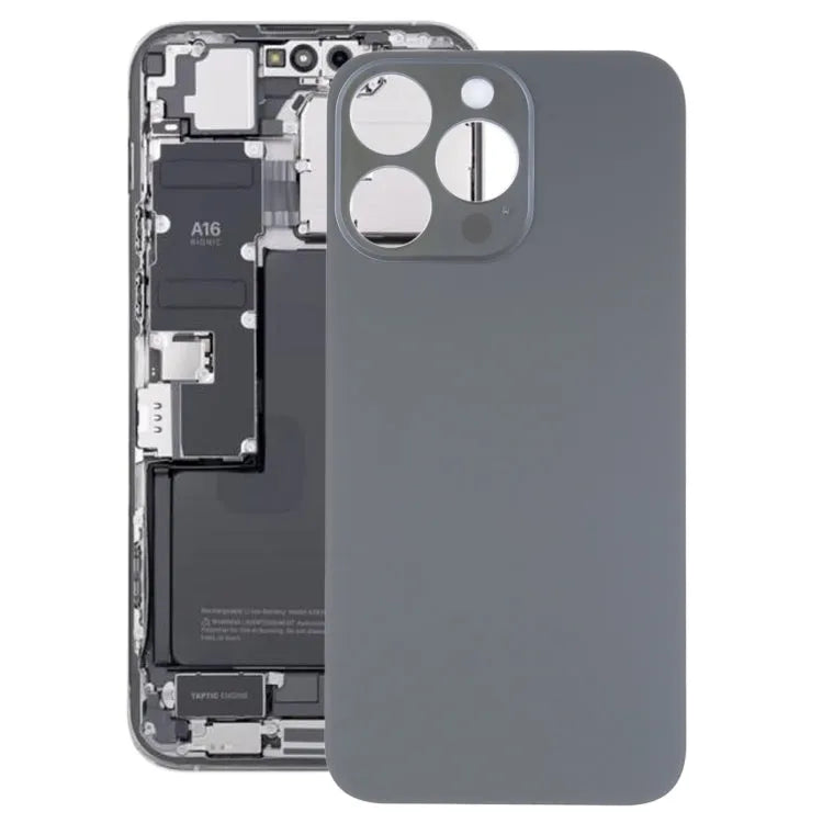 Batterij-achterkant voor iPhone 14 Pro (zwart)