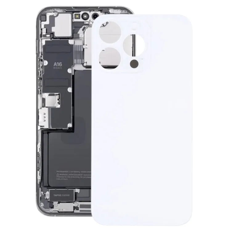 Batterij-achterkant voor iPhone 14 Pro (zilver)