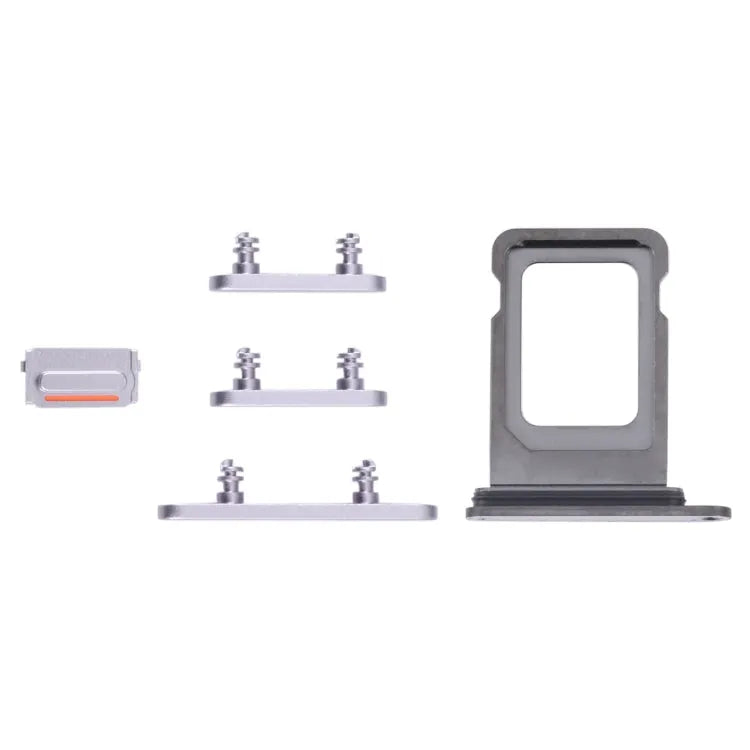SIM-kaartlade met zijtoetsen voor iPhone 14 Pro Max (paars)
