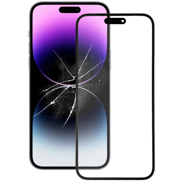 Buitenste glaslens met OCA-lijm voor iPhone 14 Pro Max