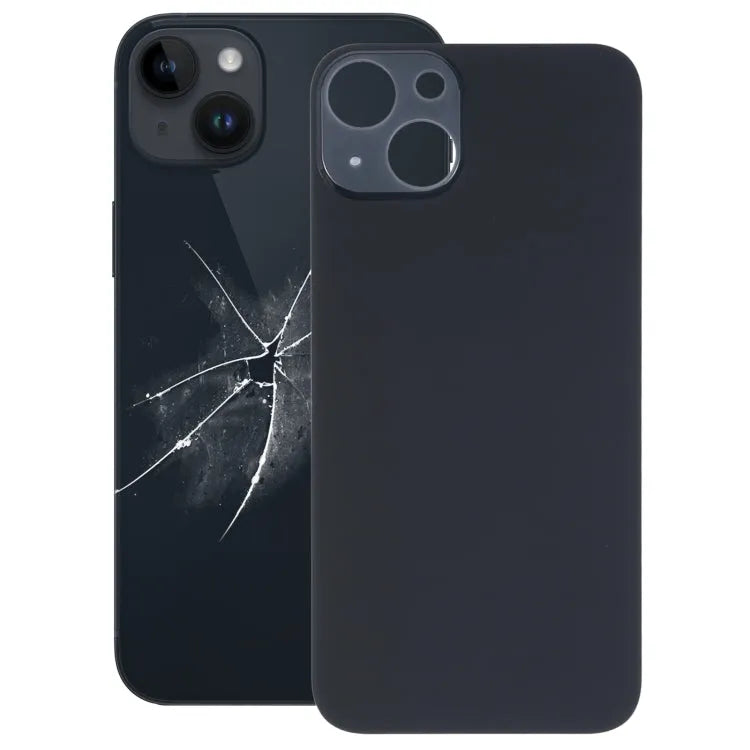Easy replacement glazen achterklep met grote cameraopening voor iPhone 14 Plus