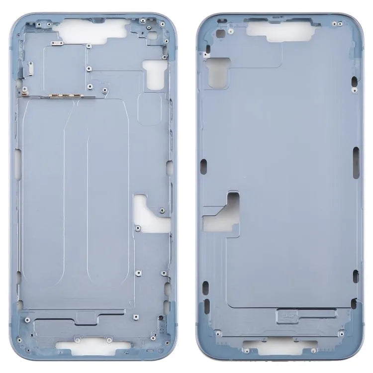 Middenframe-bezelplaat voor iPhone 14 Plus (blauw)