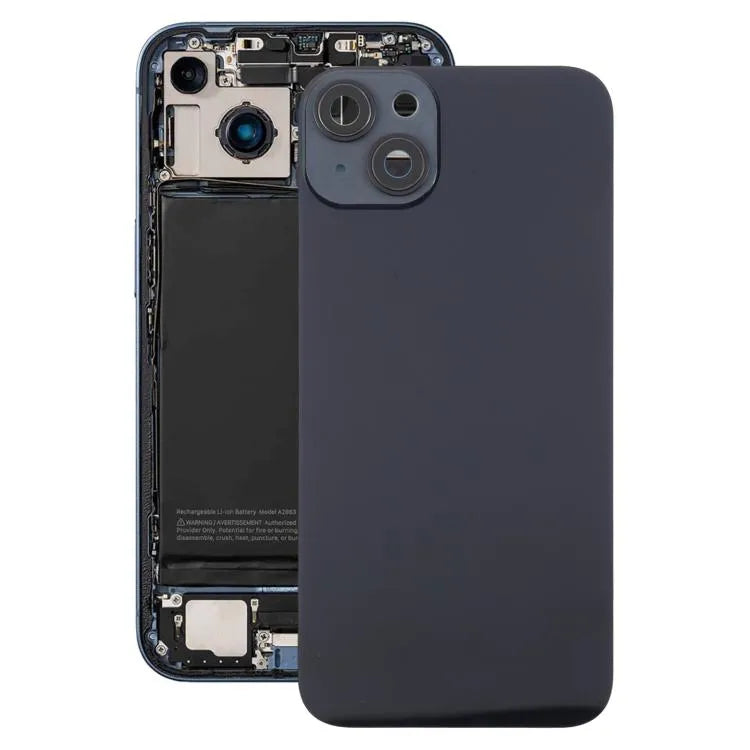 Batterij-achterkant met middenframe voor iPhone 14 Plus EU-versie (zwart)