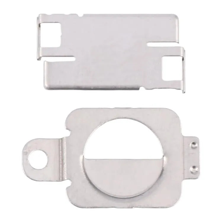 Zaklamp/microfoon ijzeren plaathoes achterzijde voor iPhone 14 / 14 Plus (per paar)