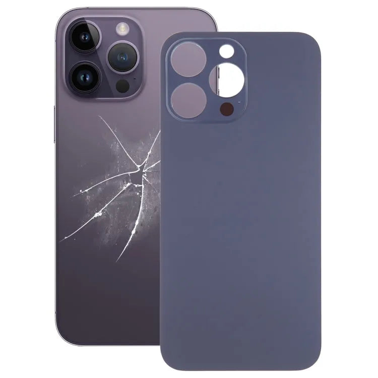 Glazen achterkant met groot cameragat voor iPhone 14 Pro Max