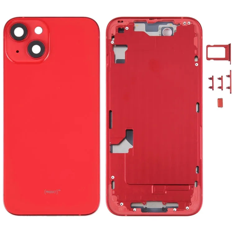 Batterij-achterkant met middenframe en zijtoetsen voor iPhone 14