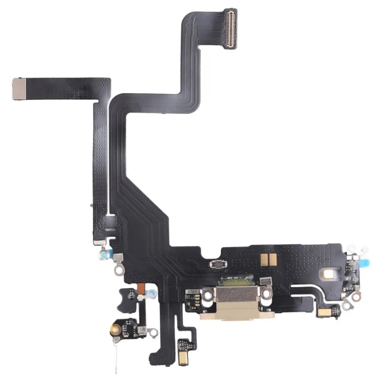 Oplaadpoort flexkabel voor iPhone 14 Pro (goud)