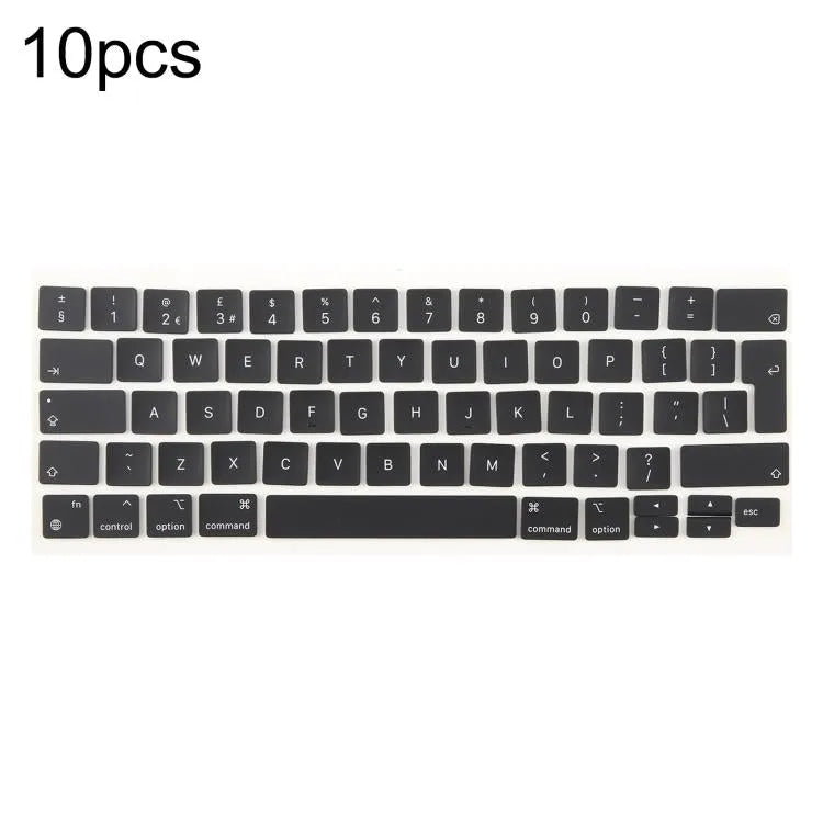 Toetsenbordtoetsen 10 stuks UK Big Enter voor MacBook A2251 A2289 A2238 A2338 (Engels)