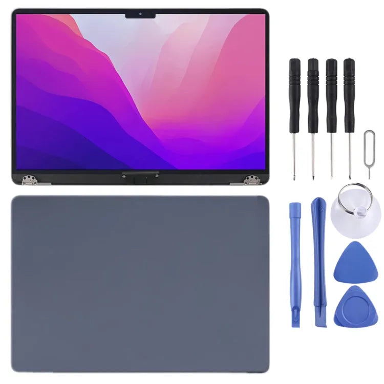 LCD-scherm met digitizer volledige montage voor MacBook Air 13 inch A2681 (2022, blauw)