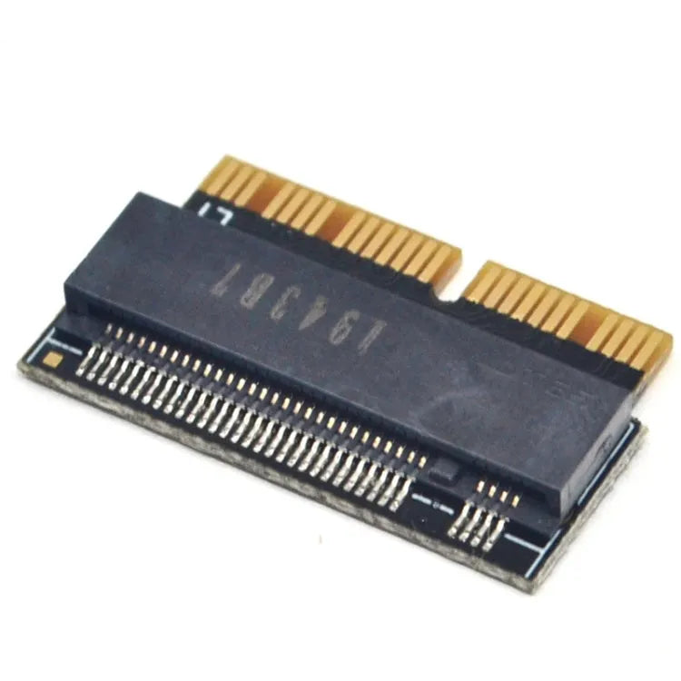 M.2 PCIe NVMe SSD-adapter voor MacBook Air Pro Retina (medio 2013-2017, zwart)