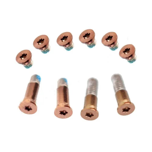 Schroevenset 10-in-1 voor onderkant MacBook Air 13 inch A1932 EMC3184 (2018, goud)