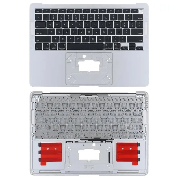 C-behuizing met US-toetsenbord voor MacBook Air 13 inch A2179 (2020, zilver)