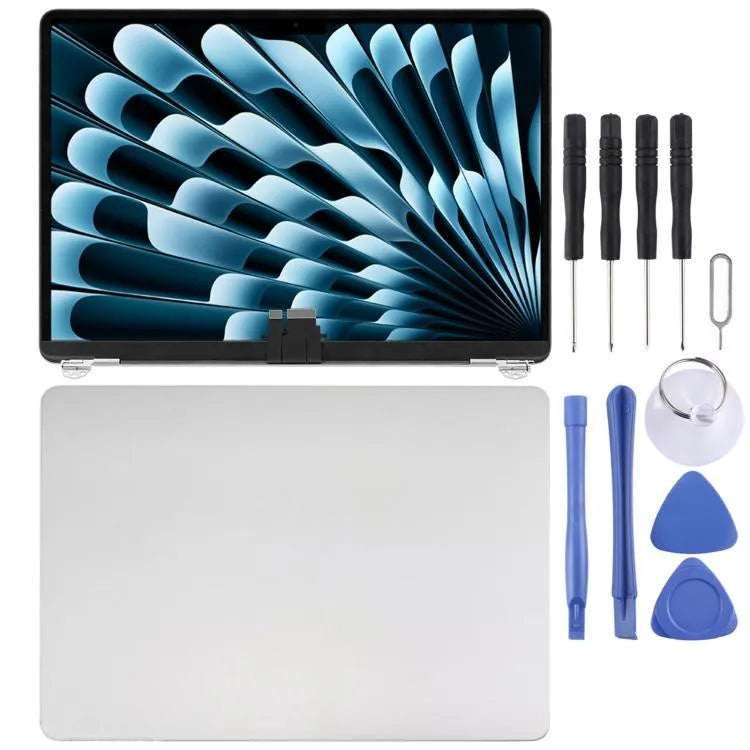 Origineel volledig LCD-scherm voor MacBook Air Retina 15,3 inch M2 A2941 EMC8301 (2023) (zilver)