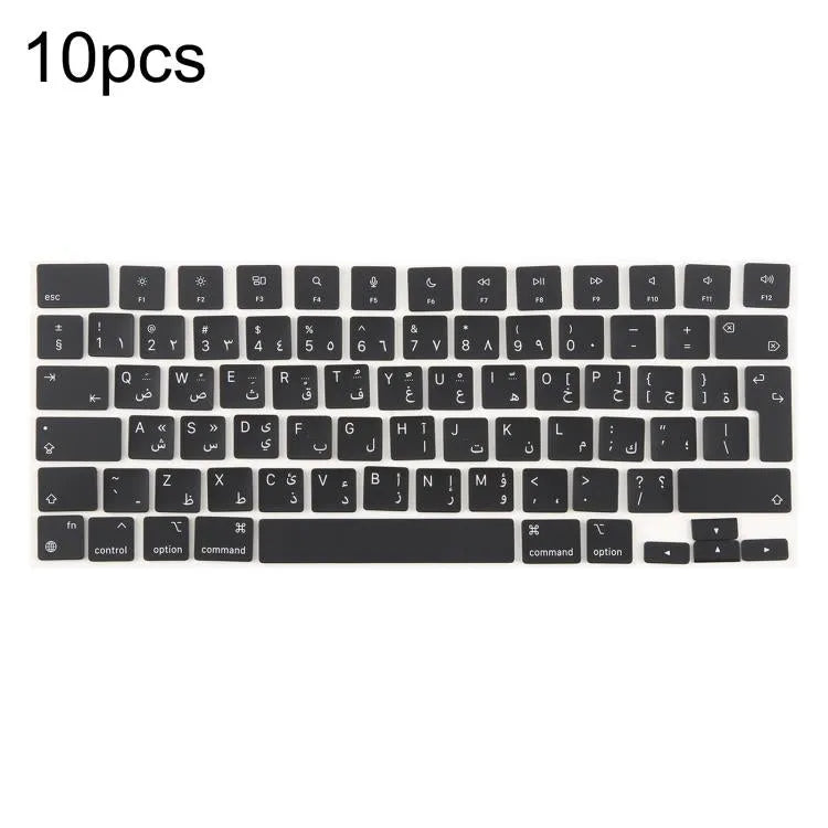 Toetsenborden UK grote Enter Arabisch 10 stuks voor MacBook A2681 A2941 A3113 A3114