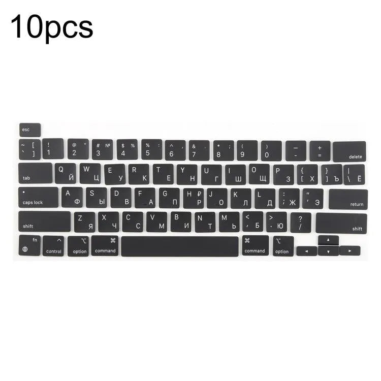Toetsenbordtoetsen US kleine Enter Russisch 10 stuks voor MacBook A2251 A2289 A2238 A2338