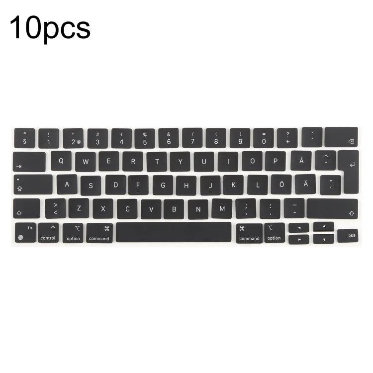 Toetsenbordtoetsen UK grote Enter Zweeds 10 stuks voor MacBook A2251 A2289 A2238 A2338