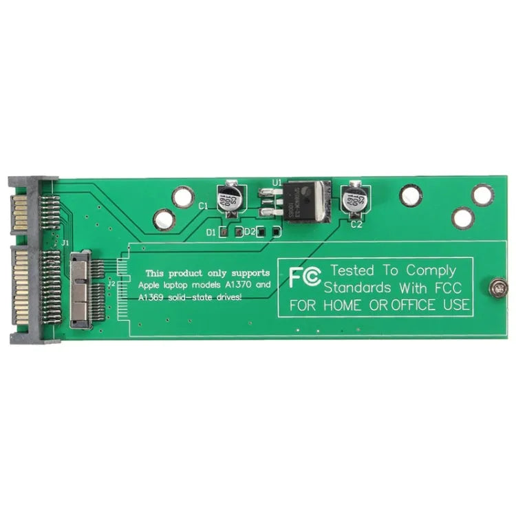 SSD-adapter 12 + 6-pin naar SATA 22-pin voor MacBook Air 2010 2011
