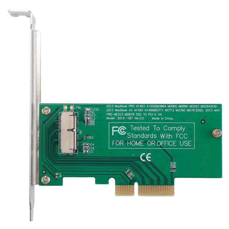 SSD naar PCI-E X4 adapter voor MacBook Pro A1398 A1502 en Air A1465 A1466 (2013)